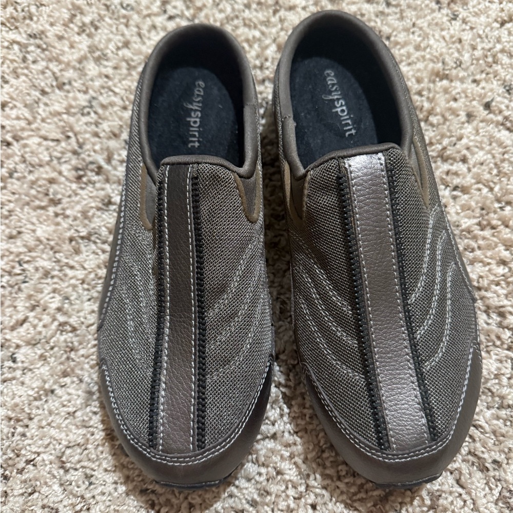 Easy Spirit Men's Slip-On Loafers in Dark Brown